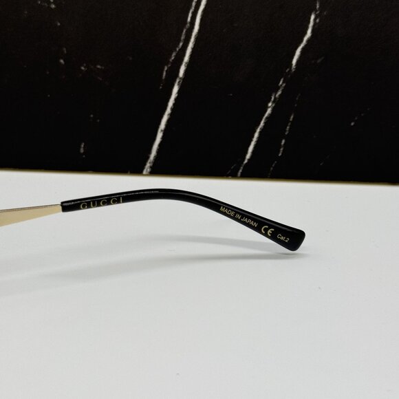NEW GUCCI SUNGLASSES GOLD WOMEN CAT EYE EYEWEAR GUCCI GG1853S 003 main image 5